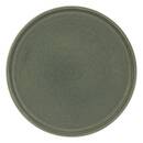 Lote de 6 platos de postre "Terre inconnue" Loza, D.21 cm, Verde Caqui Verde caqui