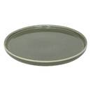 Lote de 6 platos de postre "Terre inconnue" Loza, D.21 cm, Verde Caqui Verde caqui