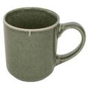 Taza  "Tierra Desconocida" loza, 420 ml, Verde Verde caqui