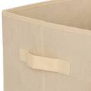 Cesta de almacenamiento "Joey" Beige, 29x29 cm Beige