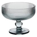 Lote de 6 copas para helado "Ema" Vaso, 340 ml, Gris Gris