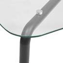 Mesa de comedor "Hecate" 180x90 cm, L. 180 cm Negro