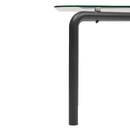 Mesa de comedor "Hecate" 180x90 cm, L. 180 cm Negro