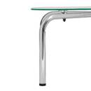 Mesa de centro "Hecate" Plata, 110x60 cm Plata