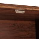 Mueble de TV 4 puertas 2 estantes "Wany" Marrón, 140x40 cm Marrón
