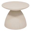 Mesa de centro "Fylis" Arcilla, 50x50 cm Beige