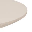 Mesa de centro "Fylis" Arcilla, 50x50 cm Beige