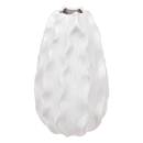 Jarrón "Sandri" Blanco, H.25 cm Blanco