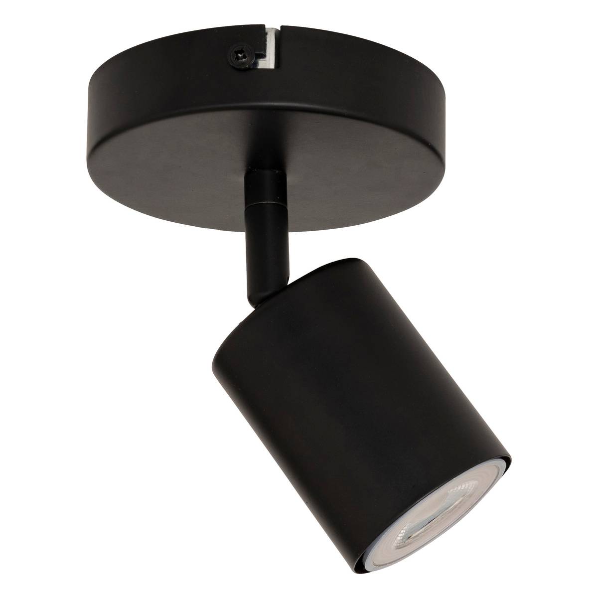 Aplique de pared/techo "Vico" Negro, 10,5x10,5 cm Negro