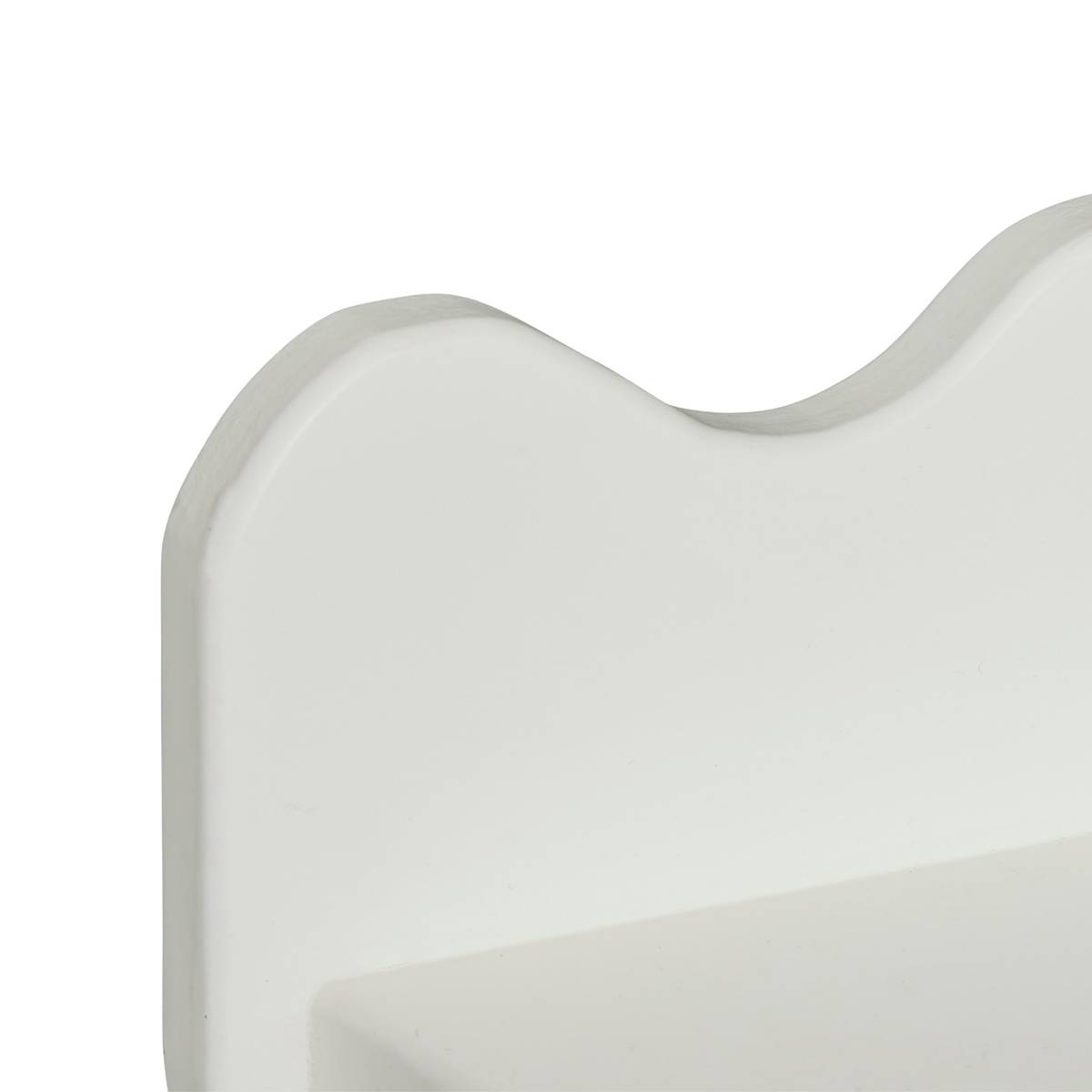Estante de pared "Salina" Blanco, 53x15 cm Blanco