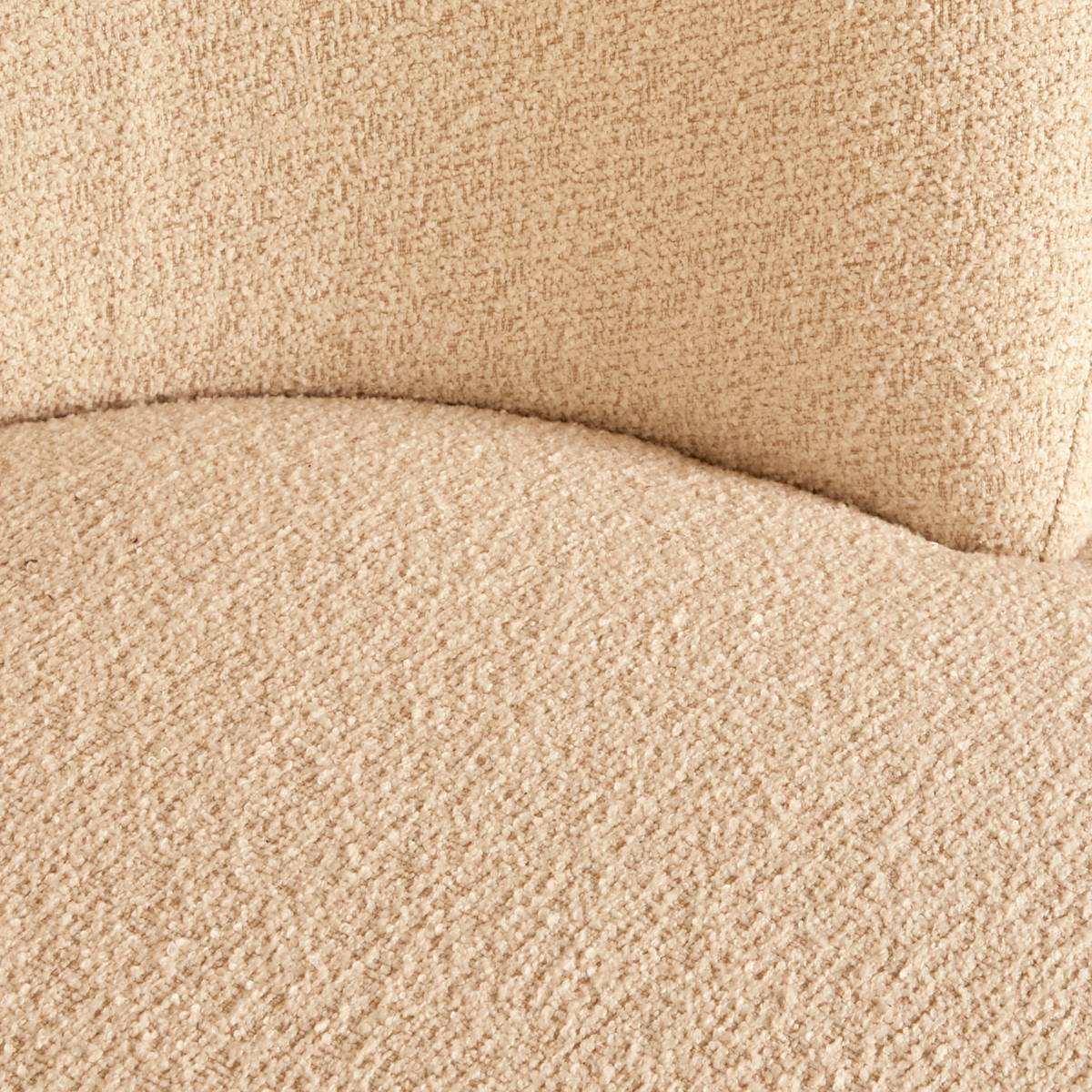 Silla giratoria "Sileo" Arcilla Beige