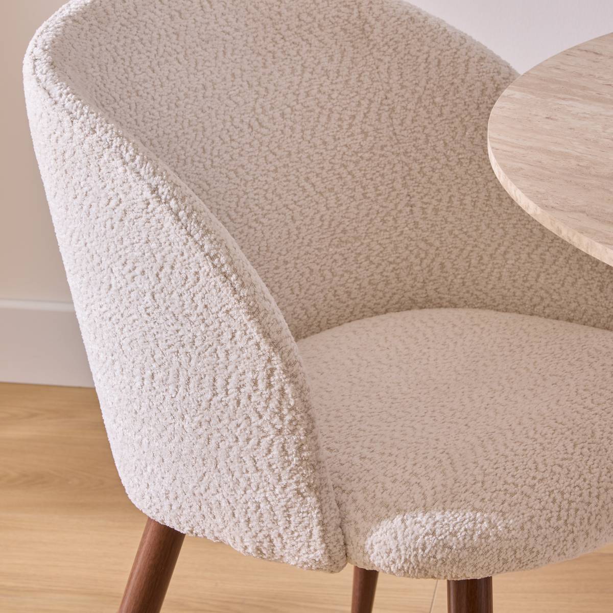 Silla "Céleste" Blanco Blanco