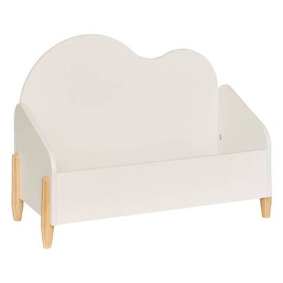 Cofre infantil "suavidad" blanco, 61x44,2 cm