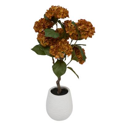 Plantas, jarrones Flores artificiales