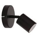 Aplique de pared/techo "Vico" Negro, 10,5x10,5 cm Negro