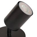 Aplique de pared/techo "Vico" Negro, 10,5x10,5 cm Negro