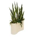 Planta artificial en maceta "Sky" 80x30 cm Verde