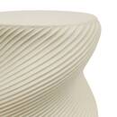 Soporte para plantas 1 estante "Twist" Beige, 24x24 cm Beige