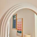 Espejo de pared "Emily" Blanco, 160x58 cm Blanco