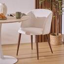 Silla "Céleste" Blanco Blanco