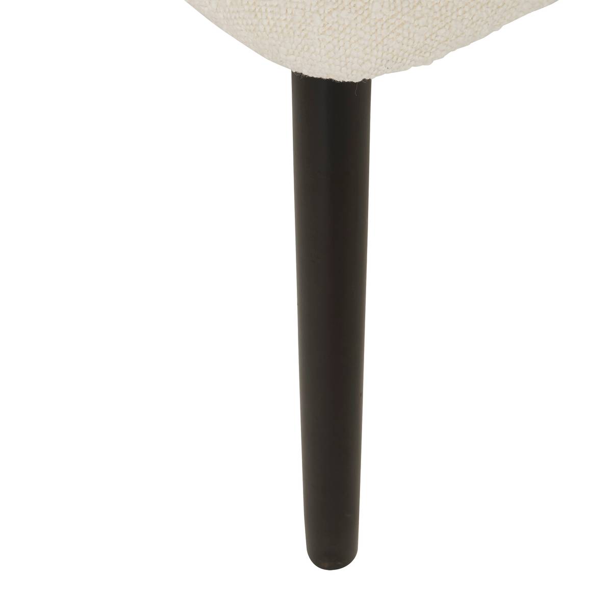 Juego de 2 sillas "Sari" Blanco Negro / Blanco