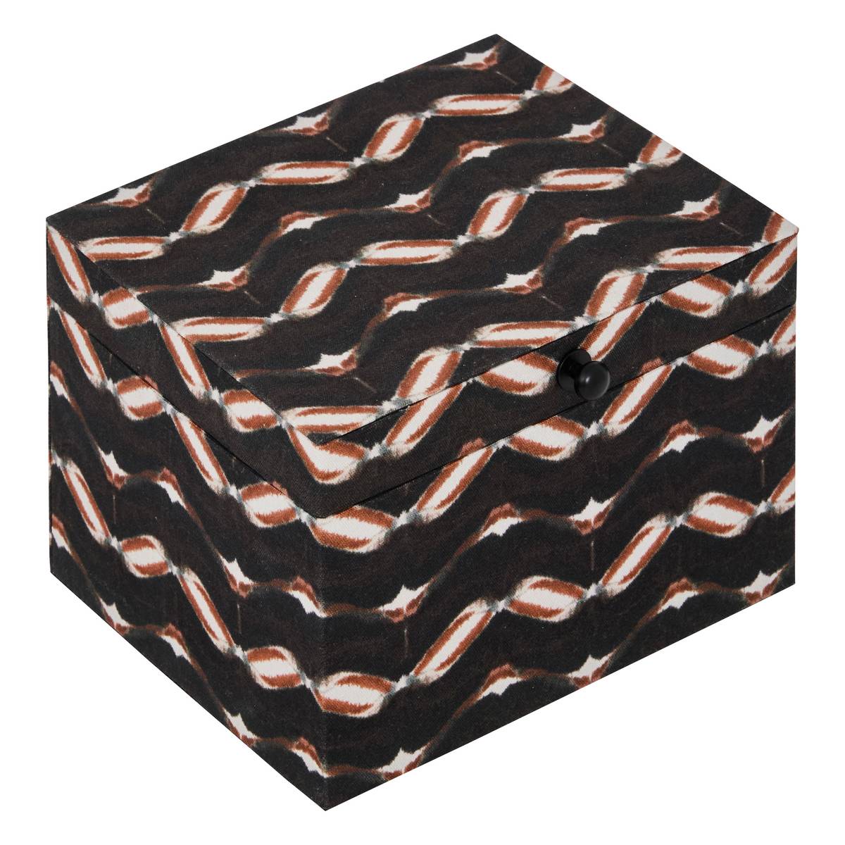Caja de joyas "Wonja" Negro, 18x13 cm Negro