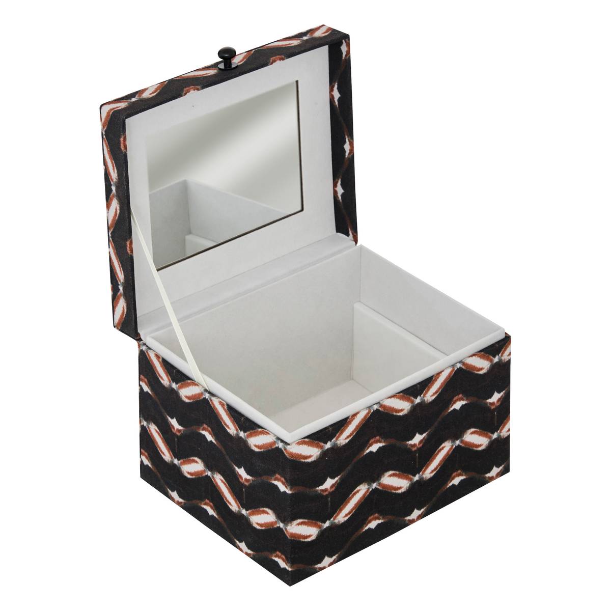 Caja de joyas "Wonja" Negro, 18x13 cm Negro