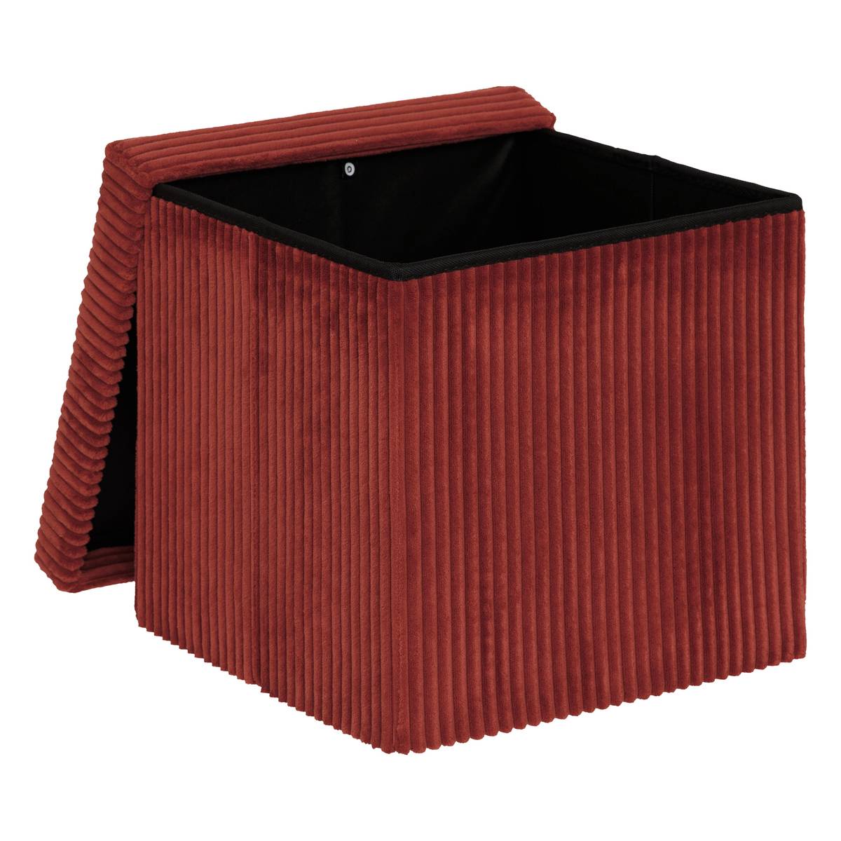 Puf plegable "Arum" Ámbar, 38x38 cm Ámbar