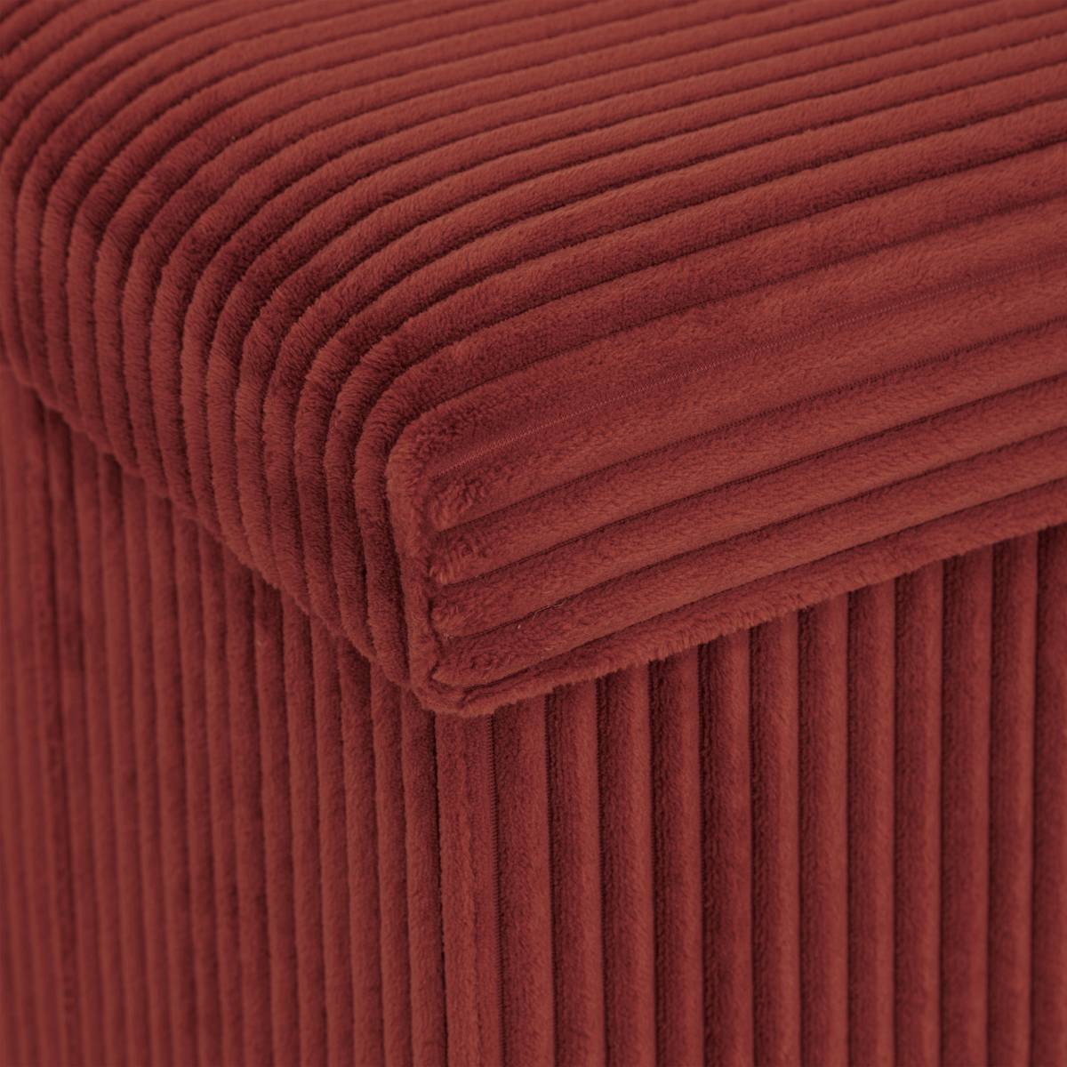 Puf plegable "Arum" Ámbar, 38x38 cm Ámbar