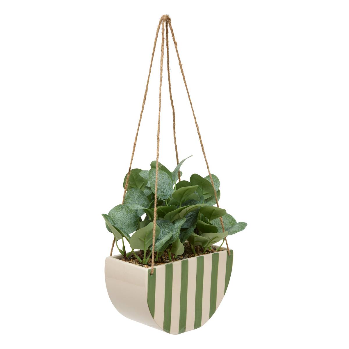 Planta artificial colgante "Cheri" 21x10 cm Amarillo