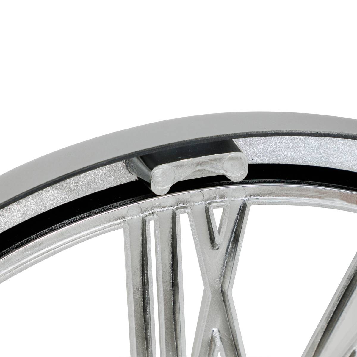 Reloj "Ricky" Plata, D.40 cm Plata