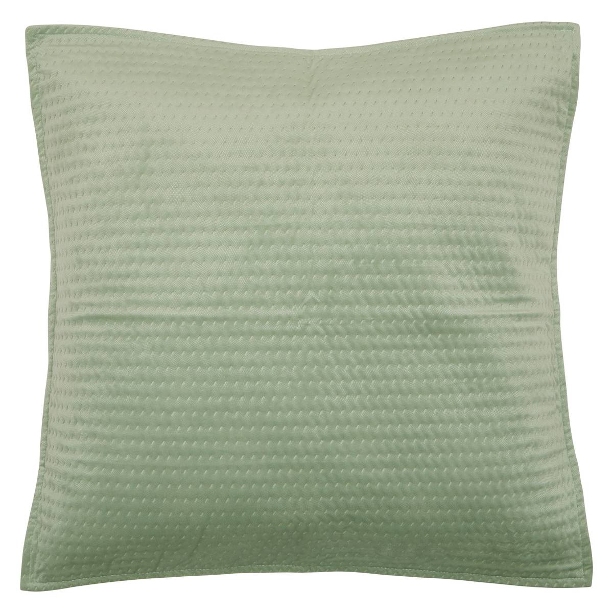 Cubrecama y 2 fundas de almohada "Lilou" Verde Celadón, 260x240 cm Verde