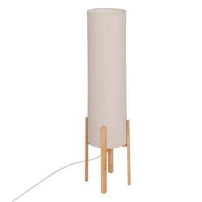 L&aacute;mpara de pie sector "rafa" beige, h.107 cm