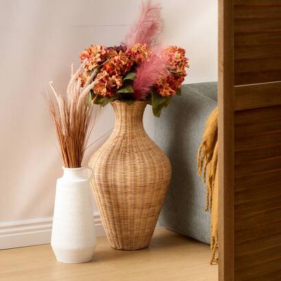 Jarr&oacute;n "melia" beige, h.70 cm