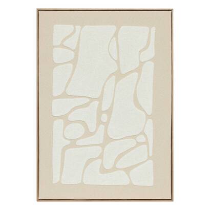 Lienzo 3d "ziad" beige, 50x70 cm