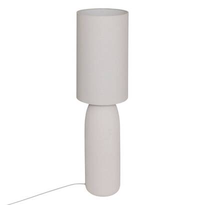 L&aacute;mpara de pie sector "keyah" gris, h.111 cm