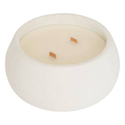 Vela perfumada "wonj" pachul&iacute;, blanco c&aacute;lido, 464g