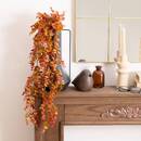 Flor artificial "James" H.80 cm Naranja