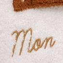 Cesta de almacenamiento "Fluffy" Blanco, 29x29 cm Blanco