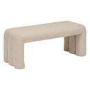 Banco "Sisco" Arcilla, 102x42 cm Beige