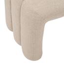 Banco "Sisco" Arcilla, 102x42 cm Beige