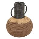 Jarrón "Wonj" Multicolor, h.35 cm Marrón