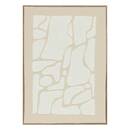 Lienzo 3D "Ziad" Beige, 50x70 cm Beige