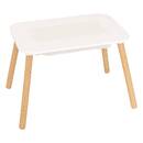 Mesa de juego infantil "Buldy" Blanco, 68,5x43 cm Blanco