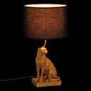 Lámpara de mesa Sector "Gepi" Dorado, H.47,5 cm Oro