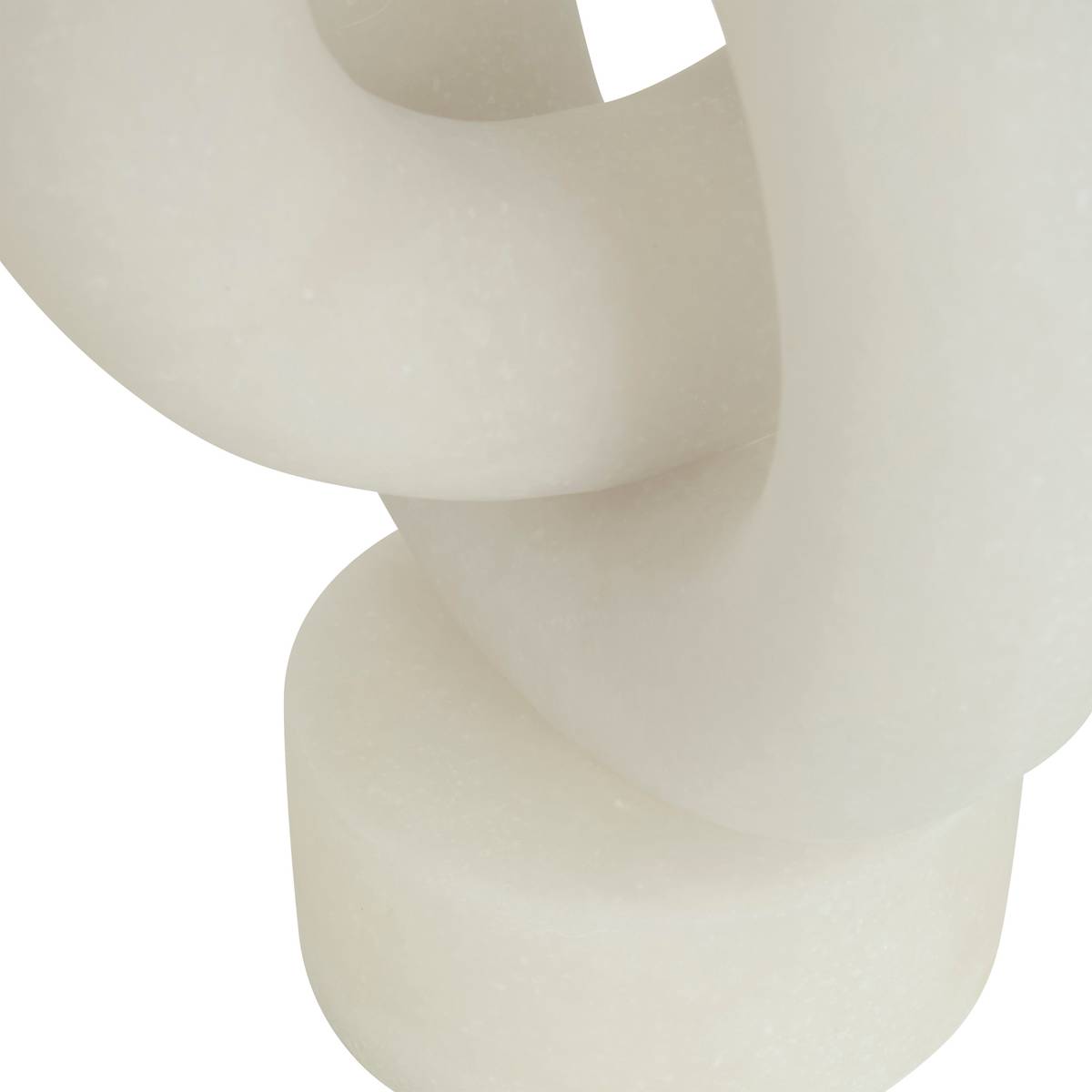 Decoraci&oacute;n para colocar "Louan" Blanco, 21x21 cm Blanco