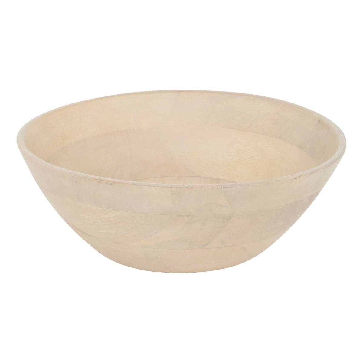 Ensaladera "Madera de mango" Madera de mango, D.25 cm, Beige Beige