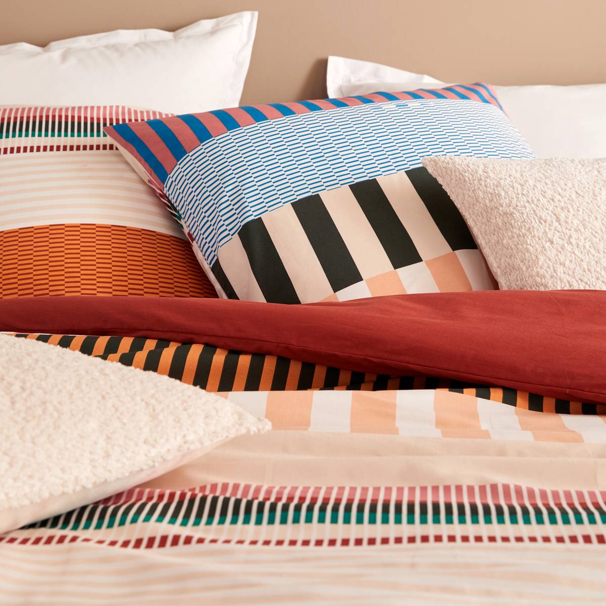 Juego de cama estampado "Nocta"