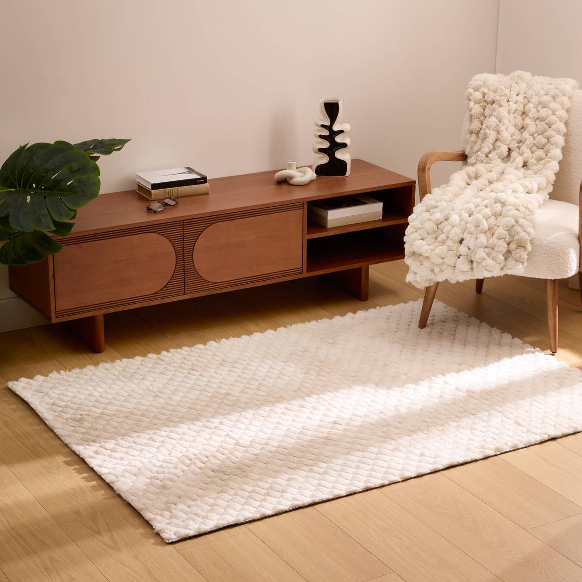 Alfombra "Adriel" Beige, 170x120 cm Beige