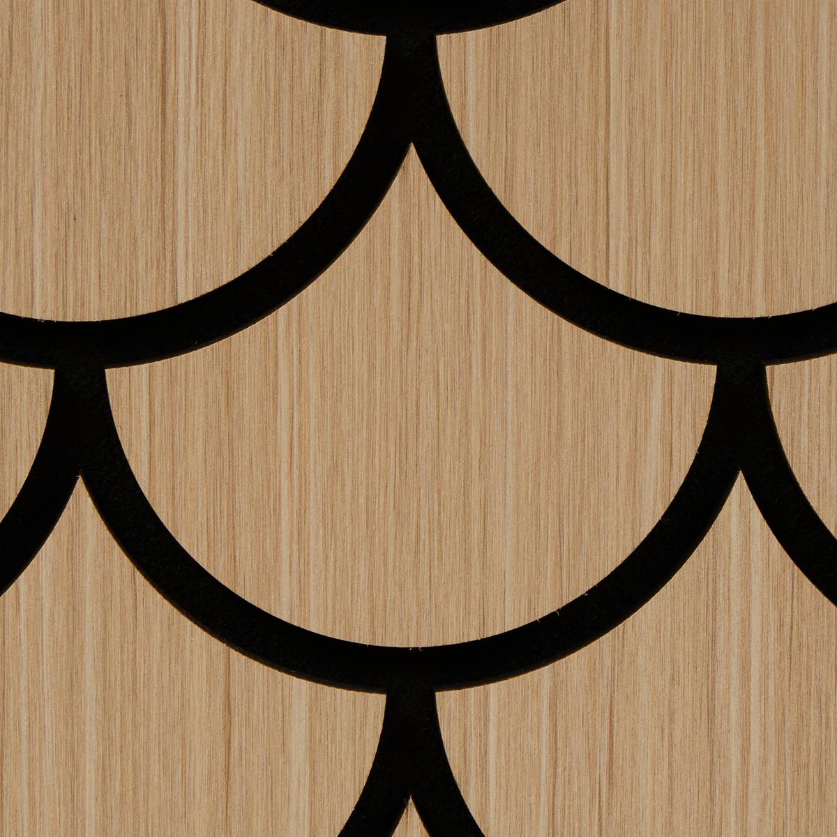 panel decorativo de pared "Clint" Beige, 64x66 cm Beige